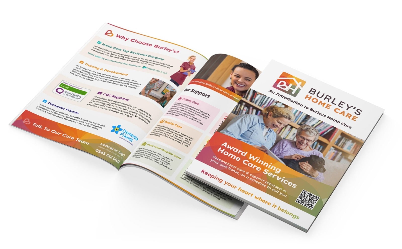 Burley's Home Care and Live in Care Brochure Burley's Home Care and Live in Care Brochure