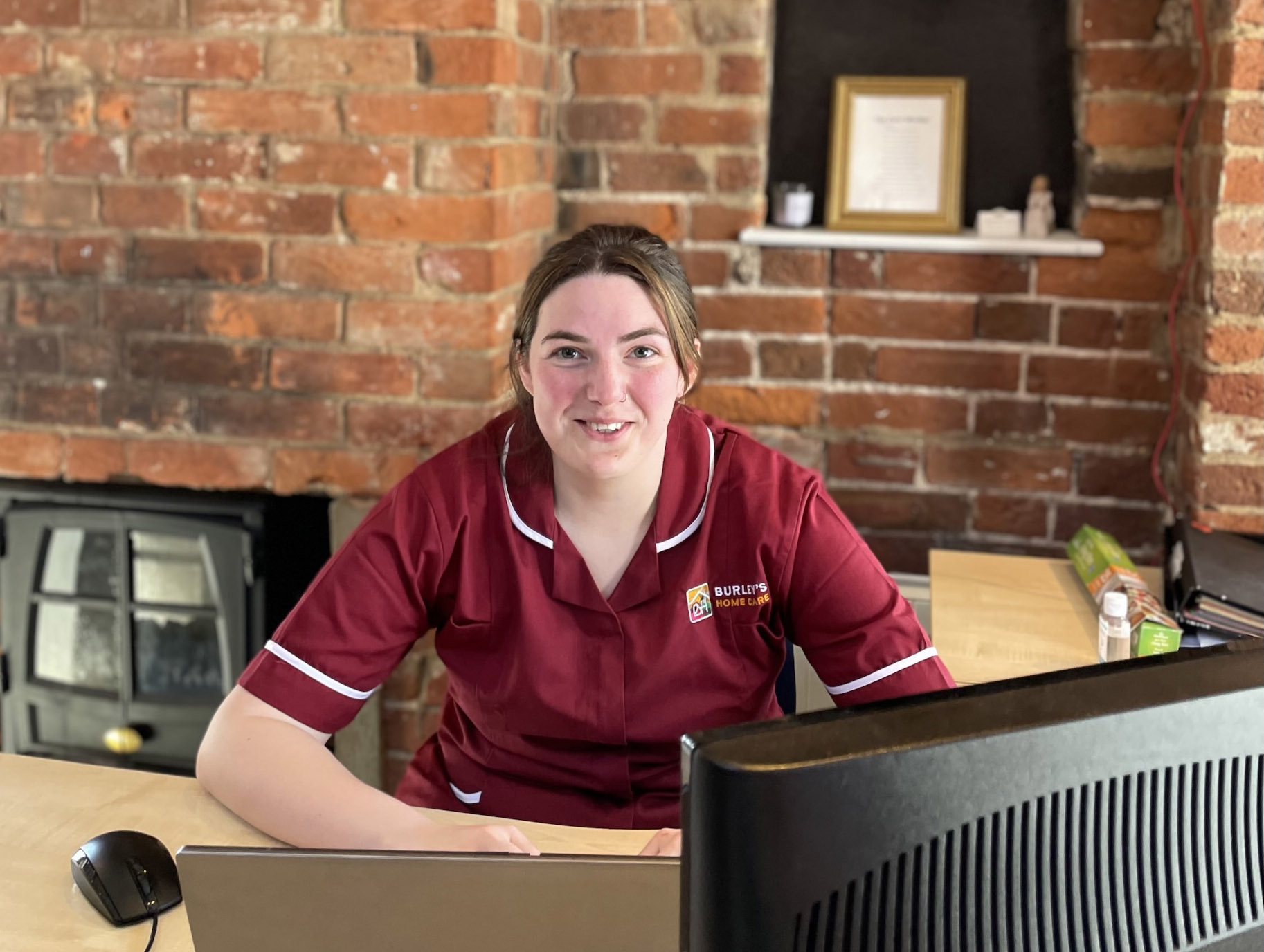 Jade Madigan care coordinator BH Burleys Home Care Office (1) blog